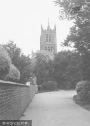 St Mary's Church c.1950, Melton Mowbray