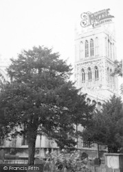 St Mary's Church c.1965, Melton Mowbray