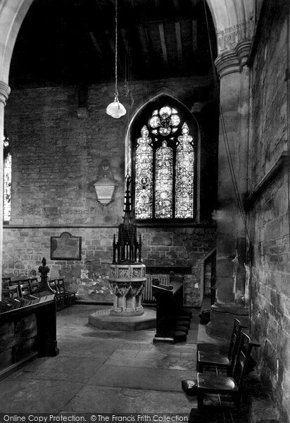 Photo of Melton Mowbray, St Mary's Church, Stained Glass Window c.1955
