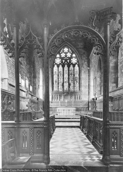 Photo of Melton Mowbray, St Mary's Church, The Choir c.1955