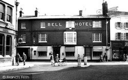 The Bell Hotel c.1960, Melton Mowbray