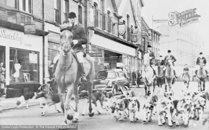 Photo of Melton Mowbray, The Belvoir Hunt c.1960