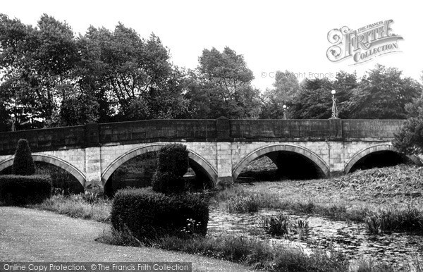 Photo of Melton Mowbray, The Bridge From Town Estate c.1955