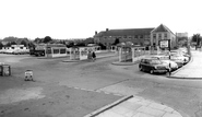 The Car Park And Bus Station c.1965, Melton Mowbray