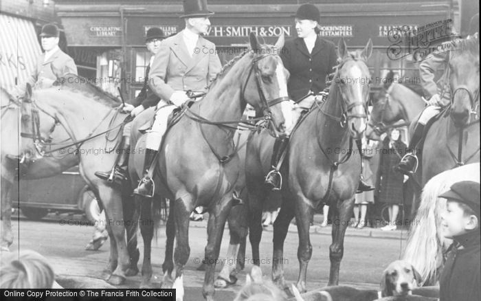 Photo of Melton Mowbray, The Hunt Meet c.1960