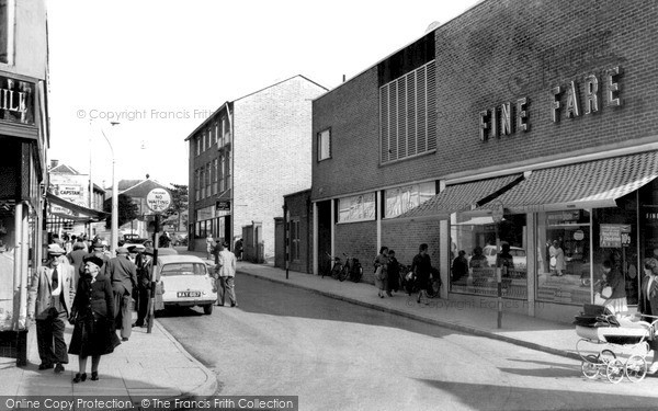 Photo of Melton Mowbray, Windsor Street c.1960
