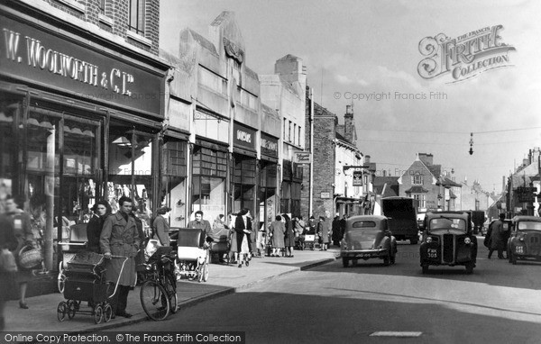 Photo of Melton Mowbray, Woolworths, Sherrard Street c.1955