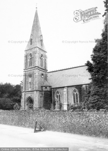Photo of Melton, The Church c.1960