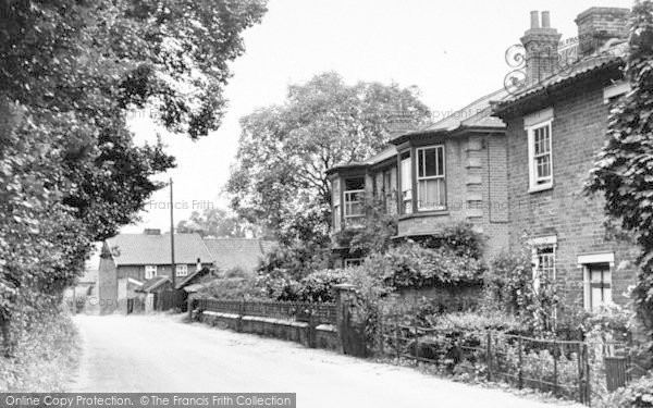Photo of Melton, The Village c.1955