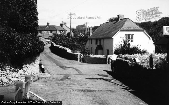 Photo of Membury, The Village c.1955