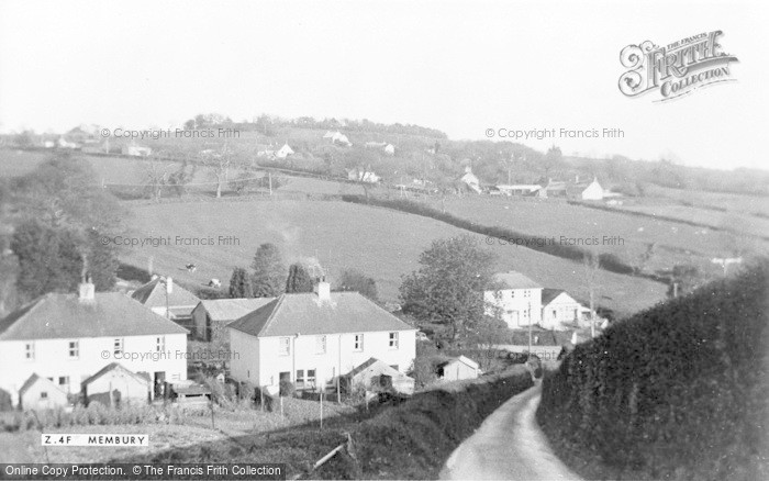 Photo of Membury, Village c.1955