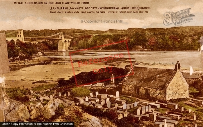 Photo of Menai Bridge, And Llandysilio c.1880