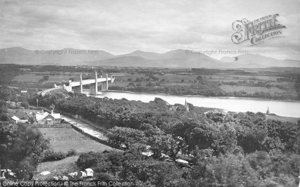 Photo of Menai Bridge, Britannia Bridge 1890