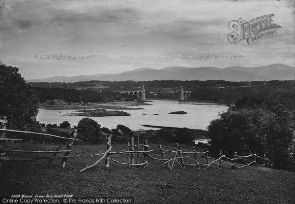 Photo of Menai Bridge, From Holyhead Road 1890