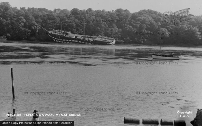 Photo of Menai Bridge, HMS Conway 1953
