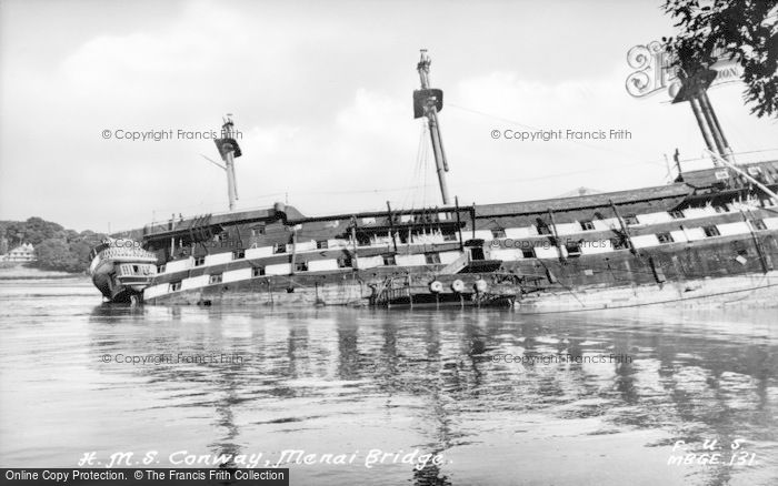 Photo of Menai Bridge, HMS Conway 1953