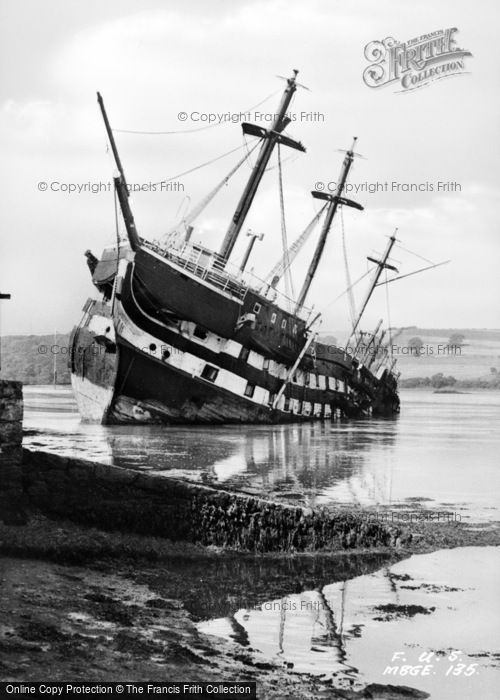 Photo of Menai Bridge, HMS Conway 1953