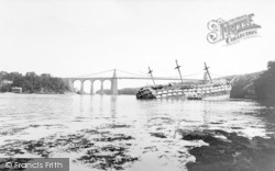 Hms Conway And Menai Bridge 1953, Menai Bridge