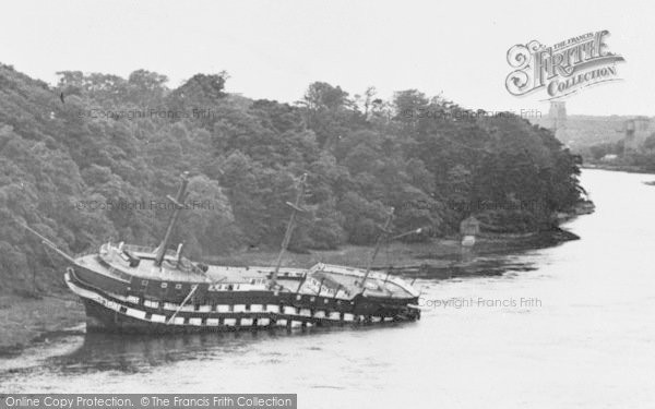 Photo of Menai Bridge, HMS Conway c.1953