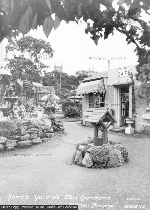 Photo of Menai Bridge, Jones' Ye Olde Tea Gardens c.1960