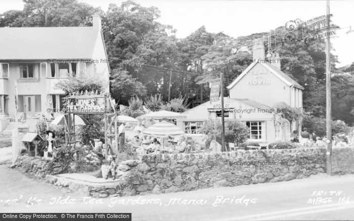 Photo of Menai Bridge, Jones' Ye Olde Tea Gardens c.1960