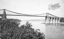 Menai Suspension Bridge 1890, Menai Bridge