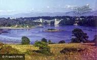 Menai Suspension Bridge c.1950, Menai Bridge
