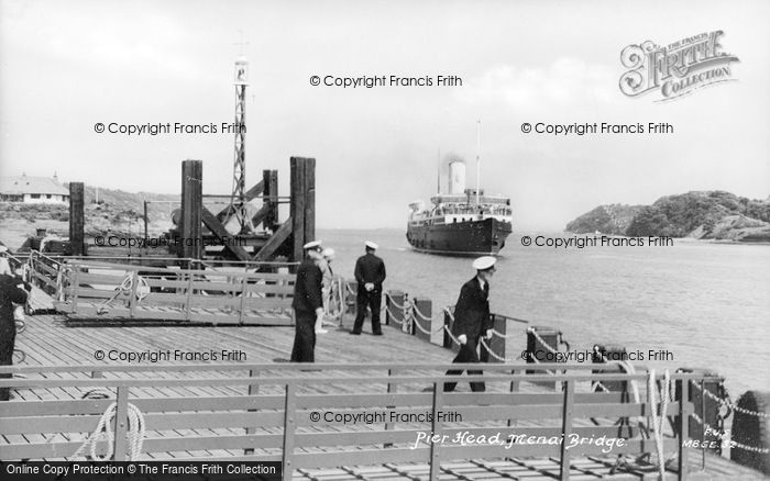 Photo of Menai Bridge, Pier Head c.1950