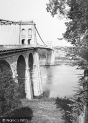 The Bridge c.1955, Menai Bridge