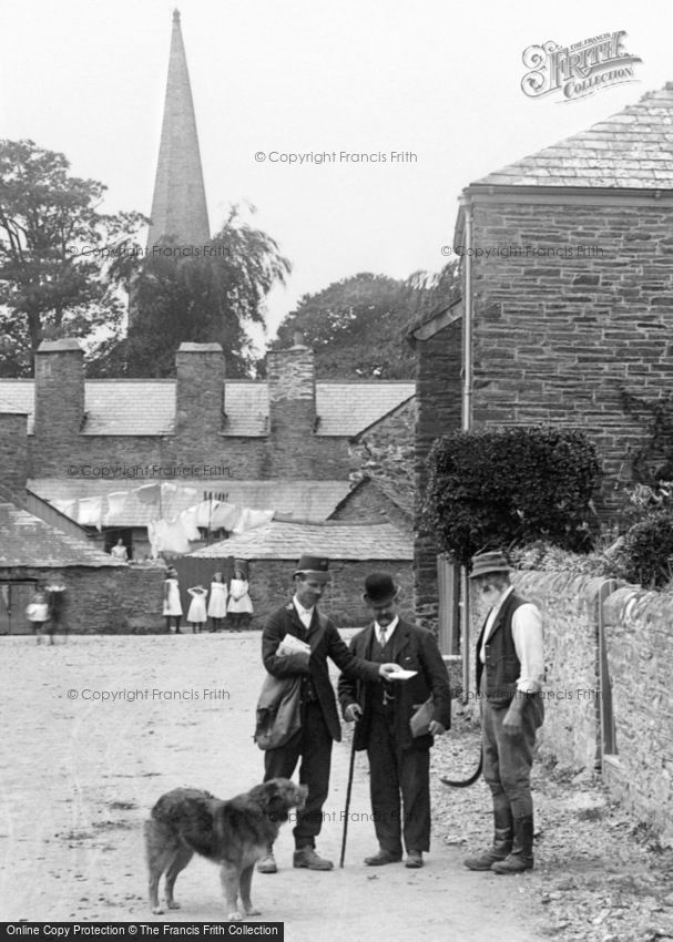 Menheniot, A Postal Delivery 1912