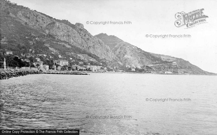 Photo of Menton, From The Sea c.1939
