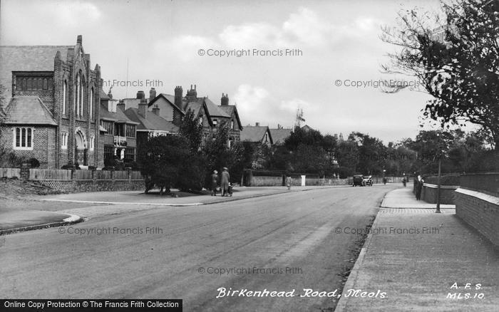 Photo of Meols, Birkenhead Road c.1955