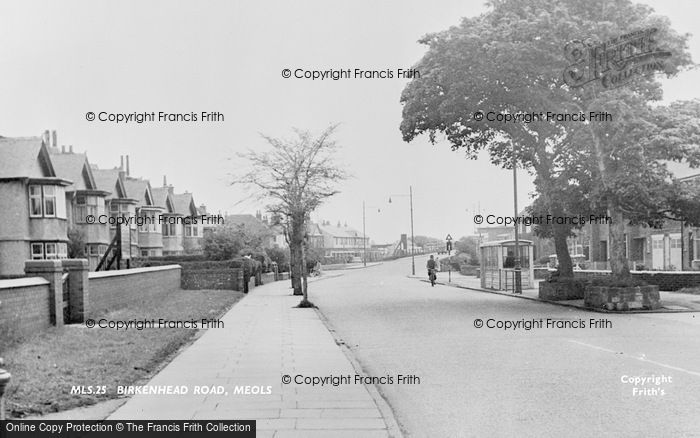 Photo of Meols, Birkenhead Road c.1955