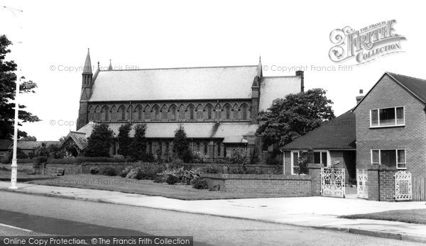 Photo of Meols, Church Of St John The Baptist c.1965