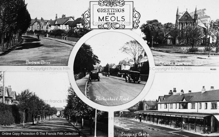 Photo of Meols, Composite c.1955