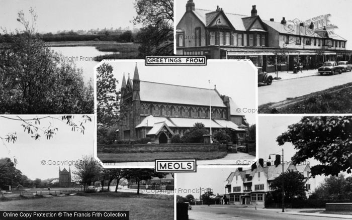 Photo of Meols, Composite c.1955