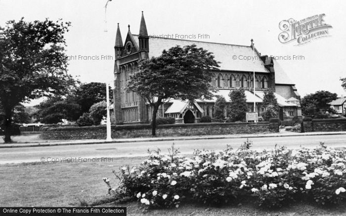 Photo of Meols, St John's Church c.1965