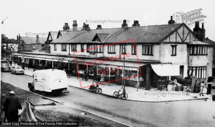 Photo of Meols, Station Approach c.1955