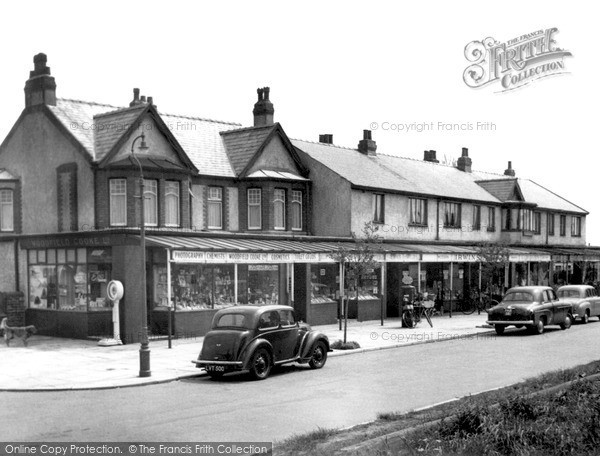 Photo of Meols, Station Approach c.1955