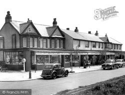 Station Approach c.1955, Meols
