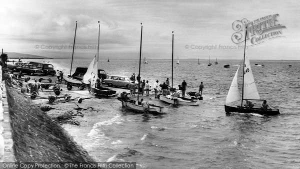 Photo of Meols, The Dinghy Slipway c.1965