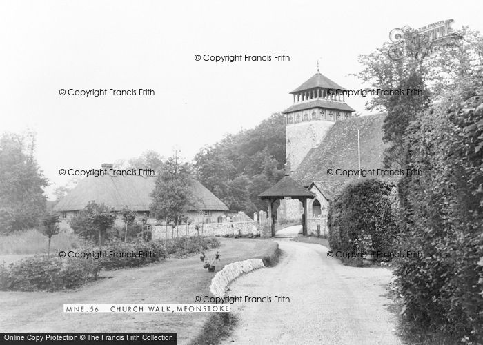 Photo of Meonstoke, Church Walk c.1965