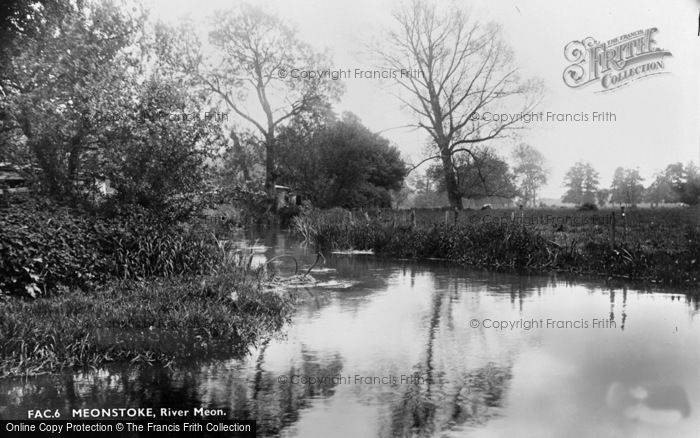 Photo of Meonstoke, River Meon c.1955