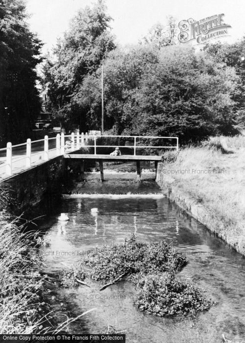 Photo of Meonstoke, River Meon c.1960