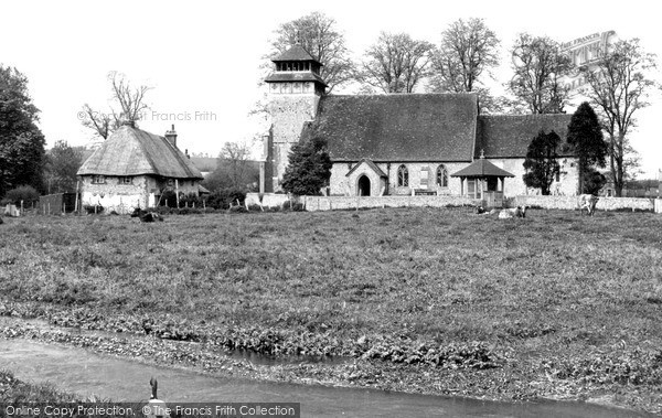 Photo of Meonstoke, St Andrew's Church c.1955