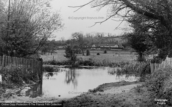 Photo of Meonstoke, The River c.1955