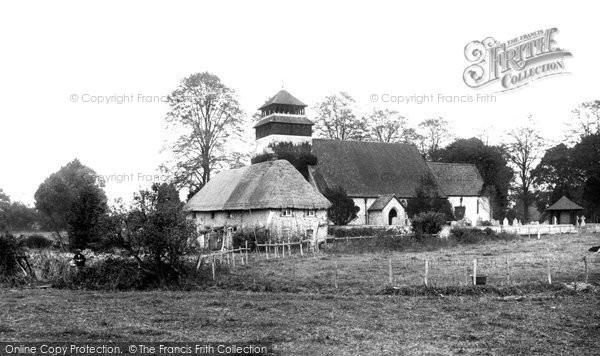 Photo of Meonstoke, The Village And St Andrew's Church c.1955
