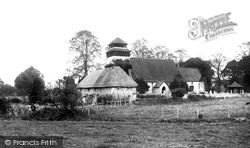 The Village And St Andrew's Church c.1955, Meonstoke