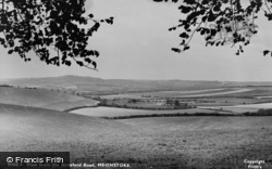 View From Droxford Road c.1955, Meonstoke