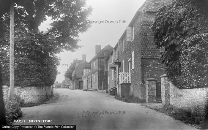 Photo of Meonstoke, Village c.1955